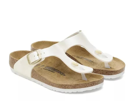 Klapki Birkenstock GIZEH KIDS BF REGULAR Biały (1029851)