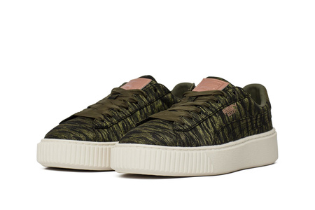 Buty Puma Basket Platform VR WN's Olive Night (364092-01)