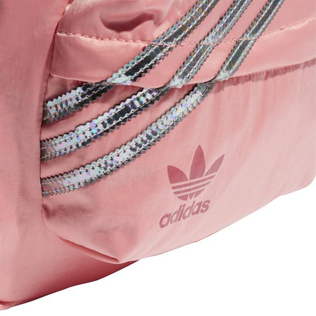 Plecak damski/młodzieżowy Adidas Originals Nylon W BP oddychający materiał sportowy różowy (GN2112)