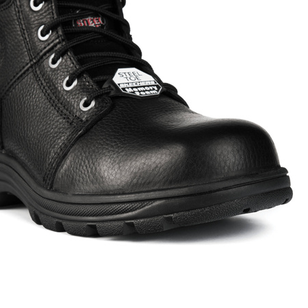 Wyprzedaż - Buty robocze męskie czarne Skechers Workshire (77009EC/BLK)
