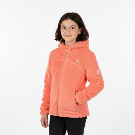 POLAR dla dziewczynki Geographical Norway UPALOOD SAUMON DB GIRL 047-1 SALMON (WZ8857E/GN-SAUMON)