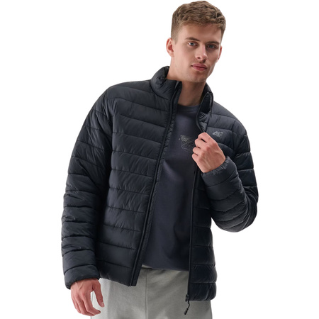 Kurtka puchowa męska 4F M483 głęboka czerń (4FWAW24TDJAM483 20S)