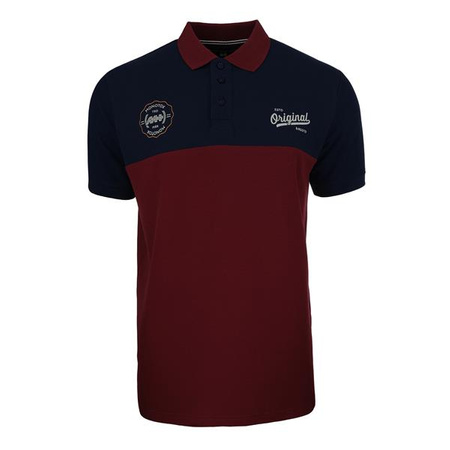 Koszulka Męskie Monotox POLO ORIGINALS DARK RED Burgund (POLOORIGINALS20RED)