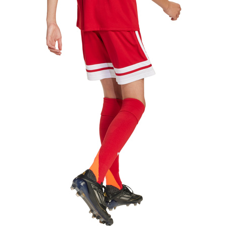 Spodenki dla dzieci adidas Squadra 25 czerwone (JJ2416)