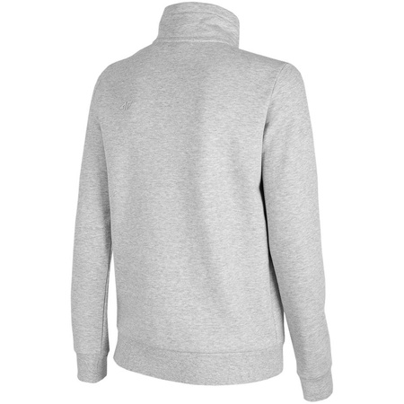 Bluza damska 4F chłodny jasny szary melanż (H4Z22 BLD351 27M)