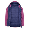 Kurtka ultralekka przejściowa dziecięca dla chłopca/dziewczynki Trollkids Kids Halsafjord Jacket violet blue/mallow pink/wild rose (616-111)