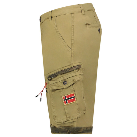 Bermudy Geographical Norway PARENTO MASTIC DB MEN 317 mastyks (jasnobeżowy) męska (SY1691H/GN-Mastic)