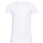 Koszulka techniczna z krótkim rękawem męska Odlo ACTIVE F-DRyIGHT szybkoschnąca ochrona UV biała (141162/10000)