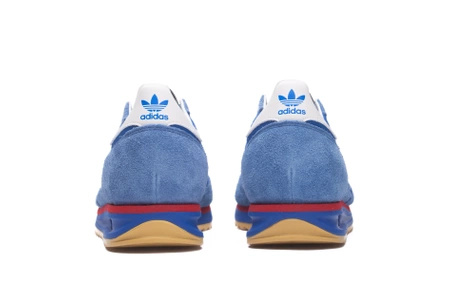 Buty sportowe męskie Adidas SL 72 RS blue sneakersy trampki zamszowe niebieskie (IG2132)