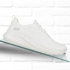 Sneakersy damskie Skechers BOBS Sport Squad Chaos Face Off White białe (117209-OFWT)