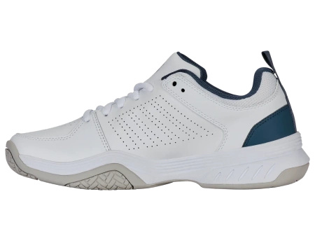 Męskie sneakersy K-Swiss COURT EXPRESS 2 WHITE/STARGAZER/VAPOR BLUE-M (04428-179-M)