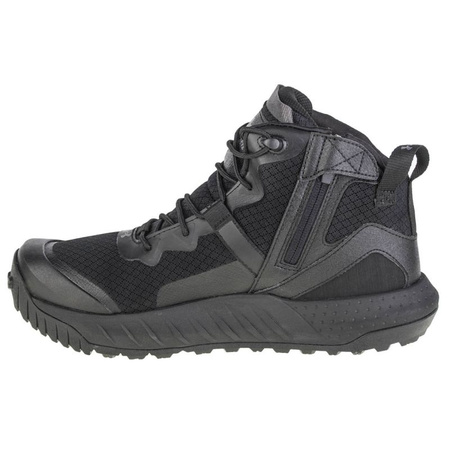 Buty trekkingowe męskie Under Armour Micro G Valsetz Zip Mid M outdoorowe górskie czarne (3023747-001)