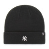 Czapka unisex 47 Brand NEW YORK YANKEES CUFF KNIT Czarny (B-CFDCN17ACE-BK)