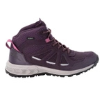 Buty trekkingowe damskie fioletowe Jack Wolfskin Woodland 2 Texapore Mid W (4051331-2815)