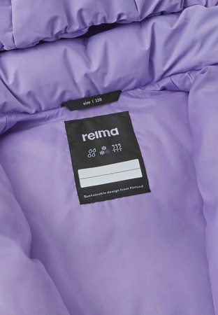 Kurtka puchowa dziecięca Reima Down jacket. Paimio Lilac amethyst  Age 3 Junior Unisex wodoodporna fioletowa (5100282A-5450)