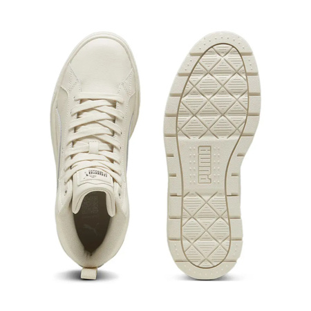 Wyprzedaż - Sneakersy damskie Puma Karmen II Mid podwyższane tenisówki za kostkę białe (397459-03)