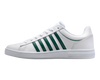 Męskie sneakersy K-Swiss COURT WINSTON WHITE/POSY GREEN-M (06154-942-M)