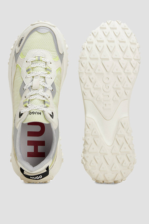Wyprzedaż - Buty sportowe męskie Hugo Boss sneakersy lifestyle żółte (50493048-741)