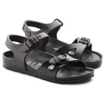 Sandały dziecięce Birkenstock RIO KIDS EVA Black czarne narrow wąskie (0126113)