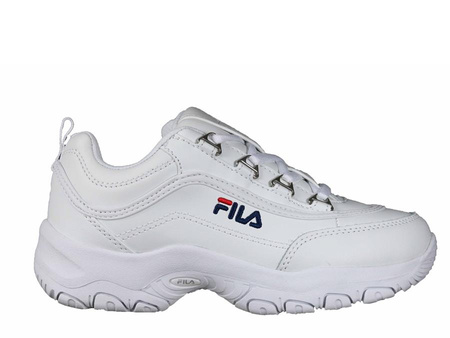 Buty Dziewczęce Fila STRADA LOW KIDS Białe (10107811FG)