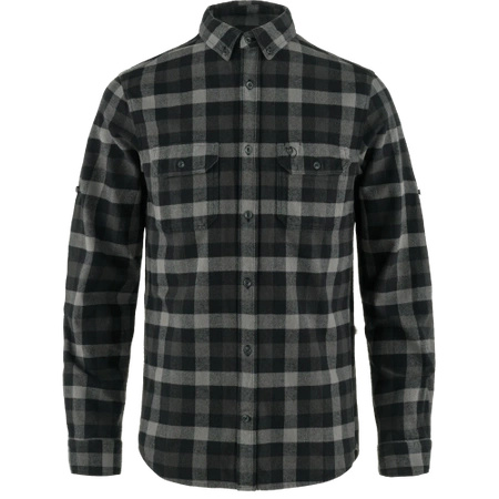 Koszula z długim rękawem męska Fjällräven Skog Shirt M Black-Grey (F81353-550-020)