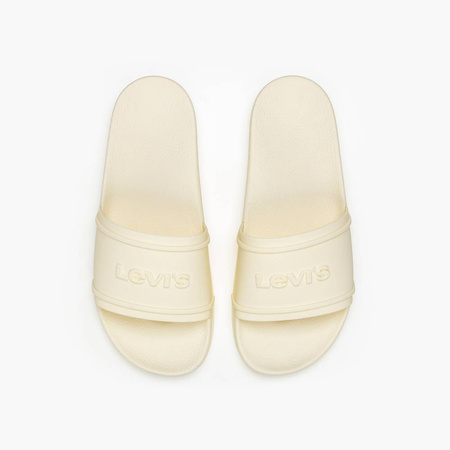 Wyprzedaż - Klapki damskie Levi's JUNE 3D S żółte (D75360002)