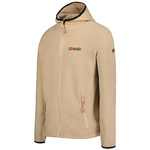 Polar męski z kapturem Geographical Norway Unicia beżowy EO MEN 235 (WW4510H/GNO-BEIGE)