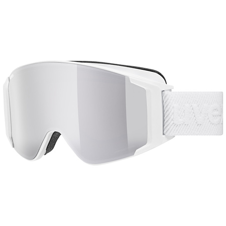 Gogle narciarskie unisex UVEX G.GL 3000 TO z podwójnymi szybami 100% chrony UVA, UVB, UVC białe (55/1/331/1130)