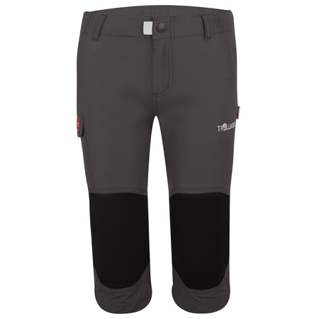 Spodnie trekkingowe 3/4 dziecięce dla chłopca/dziewczynki Trollkids Kids Hammerfest 3/4 Pants dark grey (167-602)