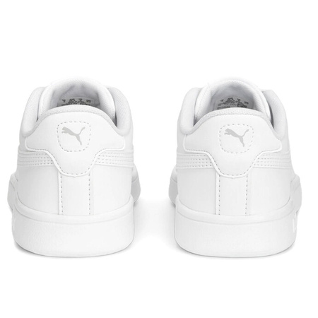 Buty sportowe damskie PUMA SMASH 3.0 L JR PUMA WHITE-COOL SoftFoam+ białe (39203102)