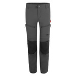 Spodnie zapinane na zamek dziecięce dla chłopca/dziewczynki Trollkids Kids Nordfjord Zip-off Pants Slim Fit anthracite (853-602)