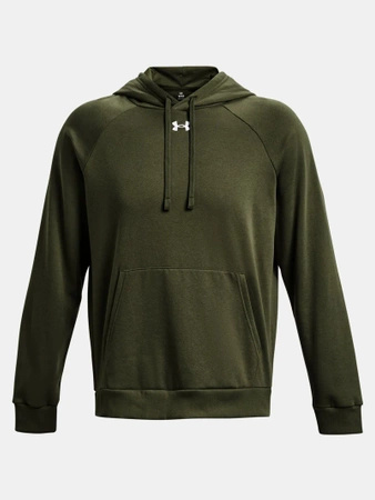 Bluza kangurka męska UNDER ARMOUR UA Rival Fleece zielona (56945/1379757-390 )