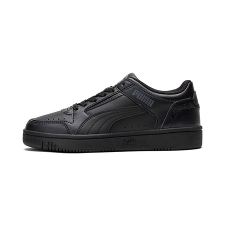 Wyprzedaż - Buty sportowe młodzieżowe Puma Rebound JOY Lo Jr sneakersy damskie/męskie czarne (381984-03)