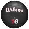 Piłka do koszykówki Wilson Team Tribute Philadelphia 76ers Mini Ball  (WZ4017611XB)
