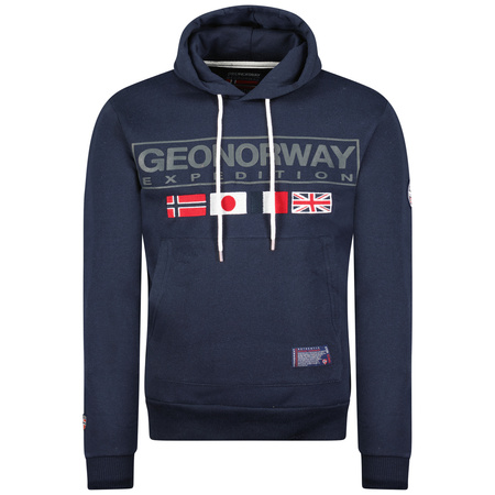 Bluza Geographical Norway GREAT NAVY DB MEN 317 granatowy męska (WY8611H/GN-Navy)