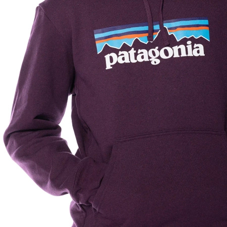 Bluza z kapturem męska Patagonia P-6 Logo Uprisal Hoody Night Plum fioletowa (39622-NTPL)