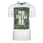 Koszulka Męskie Monotox NO FUTURE CAMO WHITE Biały (NOFUTURE20WHITE)