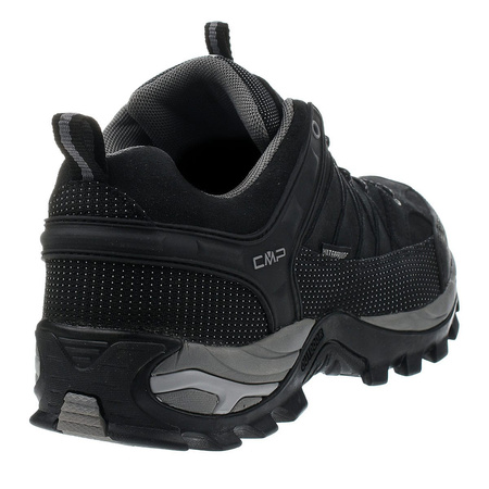 CMP RIGEL LOW TREKKING SHOES WP NERO-GREY Basic Black (3Q13247UG-73UC)