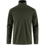 Polar męski Fjällräven Abisko Lite Fleece Half Zip M Deep Forest (F87113-662)