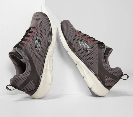 Wyprzedaż - Buty sportowe męskie Skechers Equalizer 3.0 sneakersy treningowe szare (52927-CCBK)