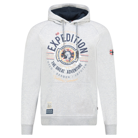 Bluza Geographical Norway GALDEMAR BLENDED GREY DB MEN 100 mieszana szarość męska (WZ3019H/GN-Blended Grey)