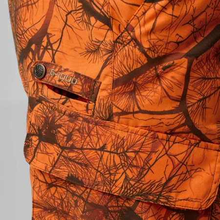 Wyprzedaż - Spodnie męskie Fjällräven Brenner Pro Winter Trousers M Orange Multi Camo (F87322-261)