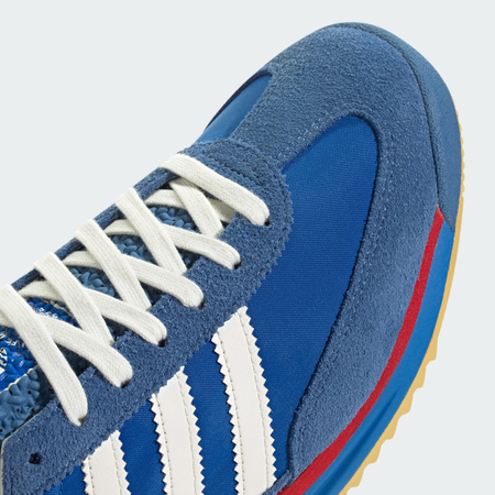 Buty sportowe męskie Adidas SL 72 RS blue sneakersy trampki zamszowe niebieskie (IG2132)