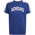 Koszulka dla dzieci adidas Codes Collegiate Graphic Tee granatowa (JL6138)