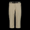 Wyprzedaż - Spodnie trekkingowe damskie CMP Woman Capri trzy czwarte bezowe (3T51246/P753)