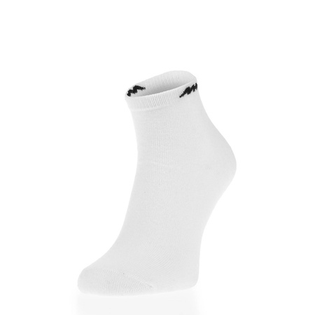 Wyprzedaż - Skarpety damskie/męskie białe Monotox Basics Ankle Socks White 3-Pack (MX20004)