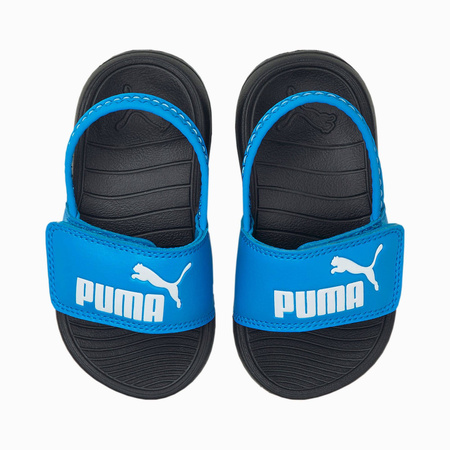 Sandały dla dzieci niebieskie Puma Popcat 20 Backstrap AC Inf (373862-11)