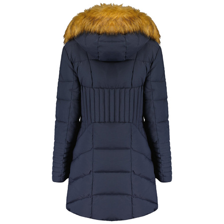 Wyprzedaż - Kurtka zimowa damska Geographical Norway Chaya Eo Bs Lady 068 granatowa (WU4829F/GNO-NAVY)