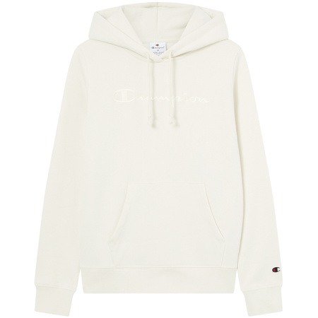 Bluza damska Champion Hooded Sweatshirt kremowa (118379 WW056)