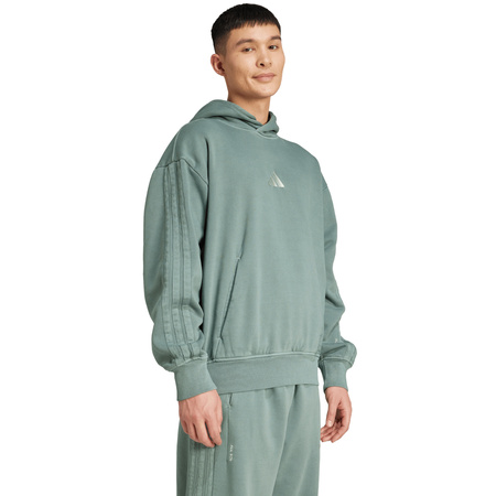 Bluza męska adidas A SZN W FL HD zielona (JL6538)